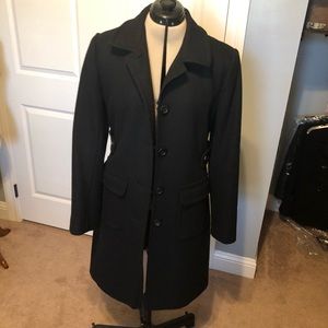 Size 10 Tall Wool Coat. Moda International